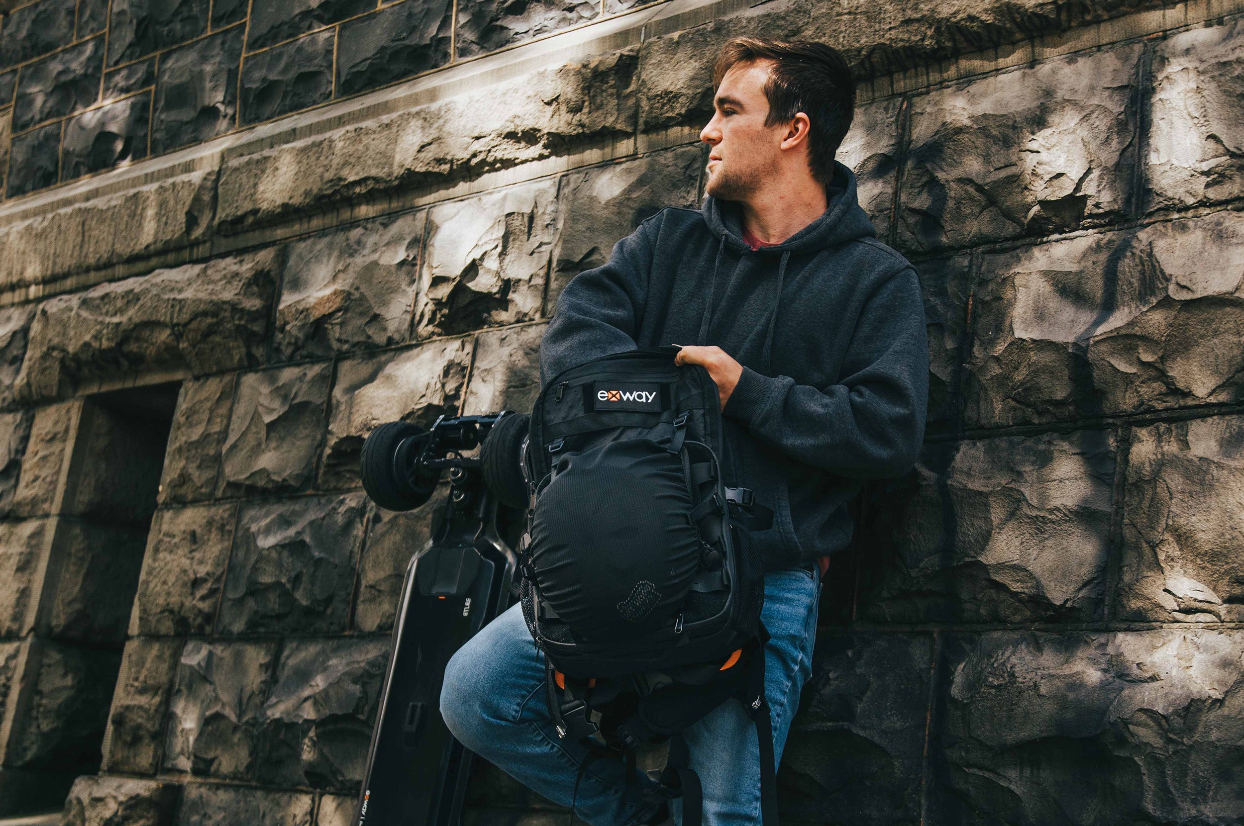 EXWAY ACE X-Pack Detachable 2nd Gen Pro Skate Backpack