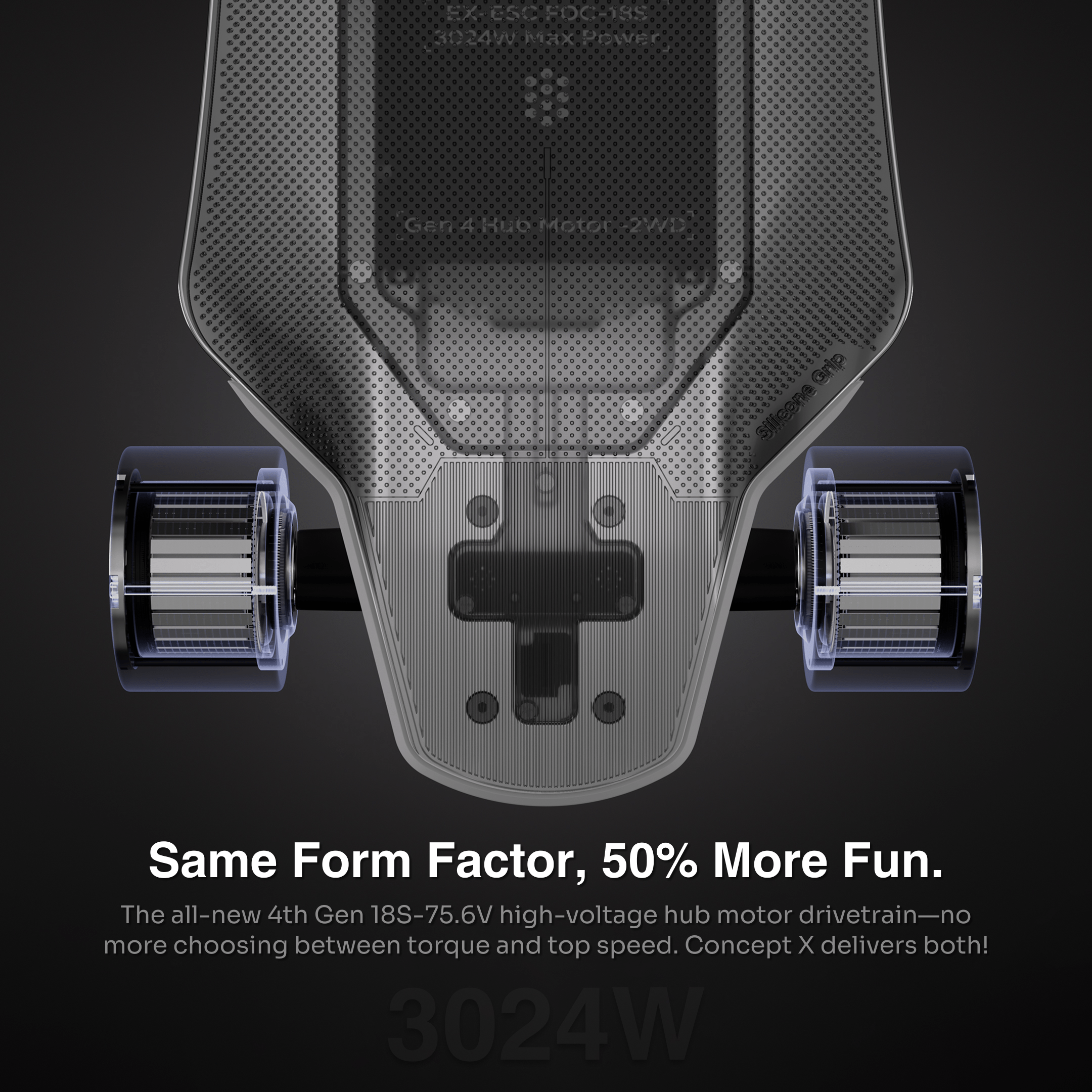 Concept X (Pre - Order) - Exway Electric Skateboard