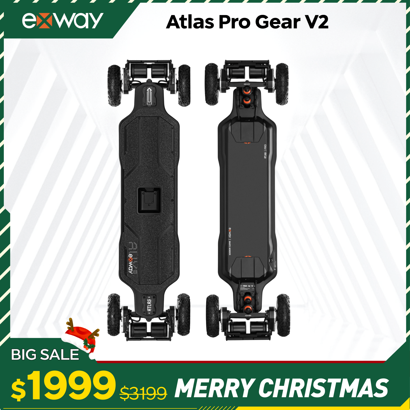 Exway Atlas Pro - Exway Electric Skateboard
