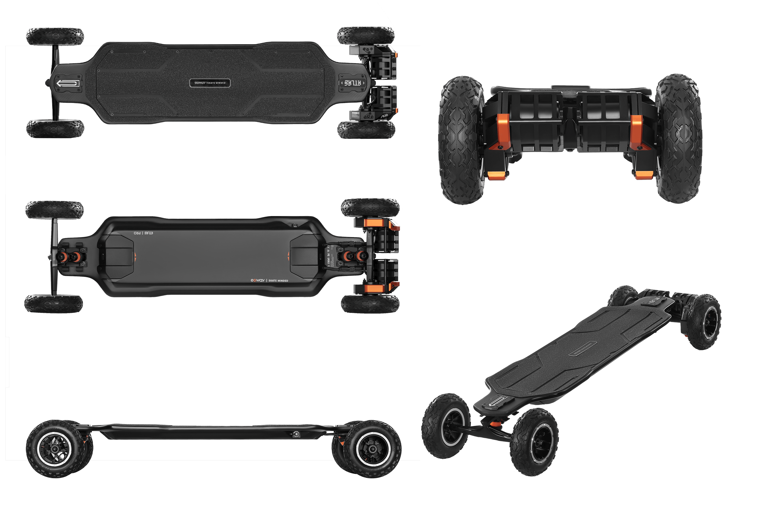 Exway Atlas Pro Electric Skateboard - Exway Electric Skateboard