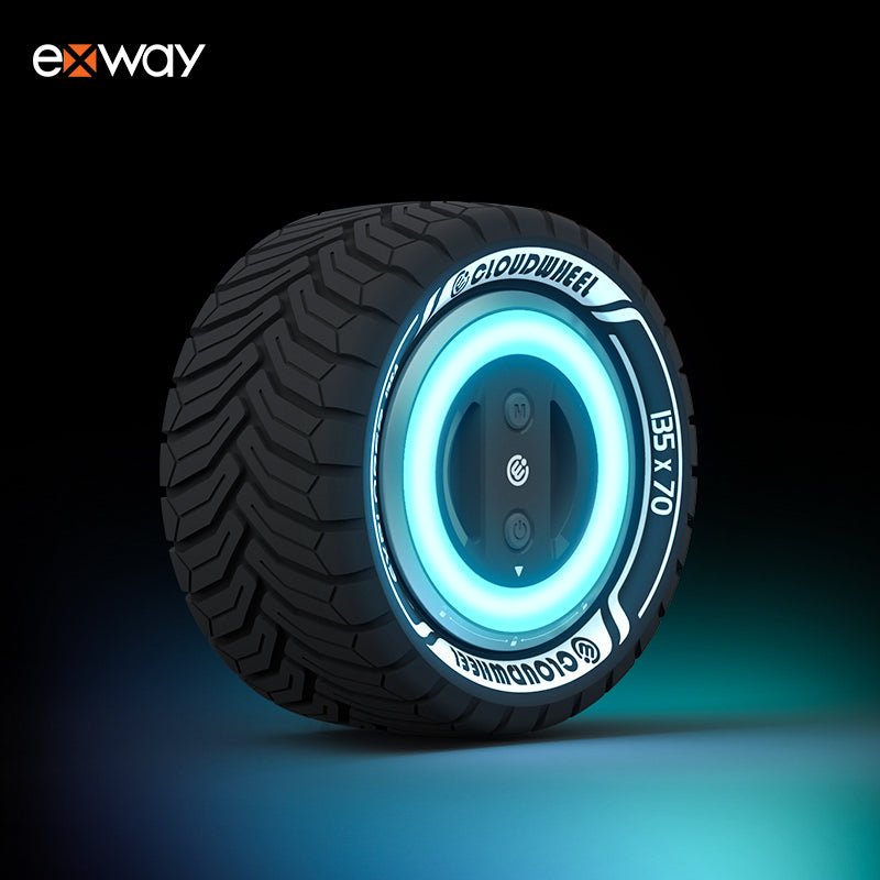 EXWAY * CLOUDWHEEL Explorer 135mm Urban All Terrain Off Road Electric Skateboard Wheels - Exway Electric Skateboard