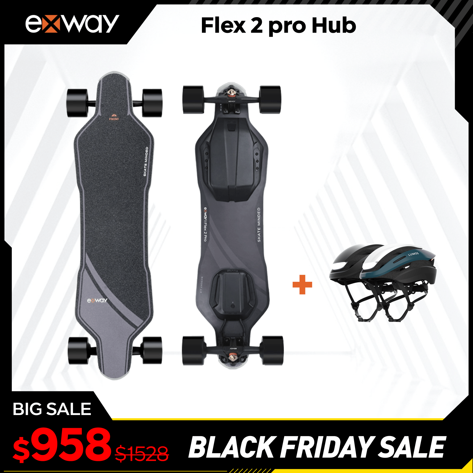 Exway Flex 2 Pro - Exway Electric Skateboard