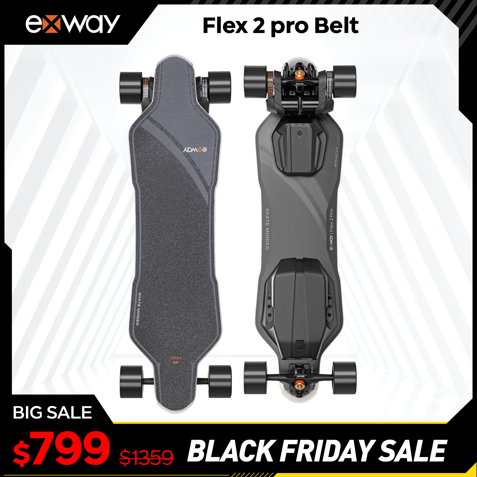 Exway Flex 2 Pro - Exway Electric Skateboard