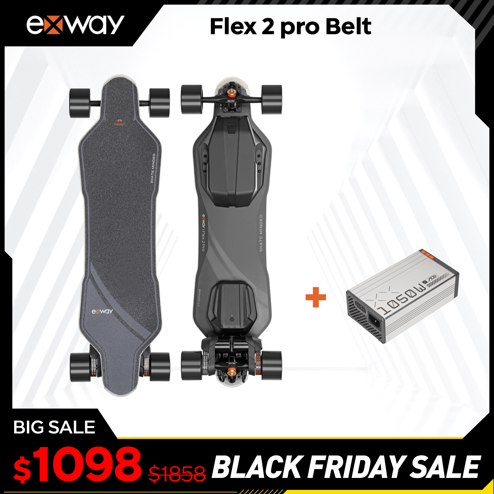 Exway Flex 2 Pro - Exway Electric Skateboard