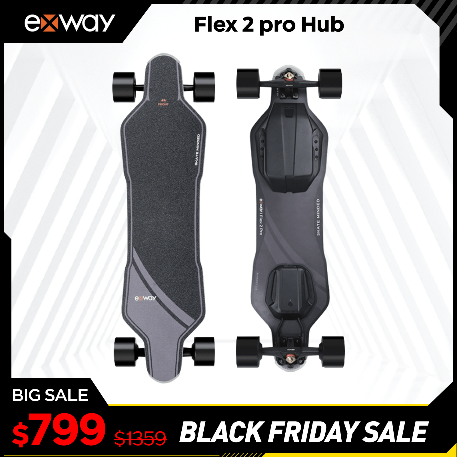 Exway Flex 2 Pro - Exway Electric Skateboard