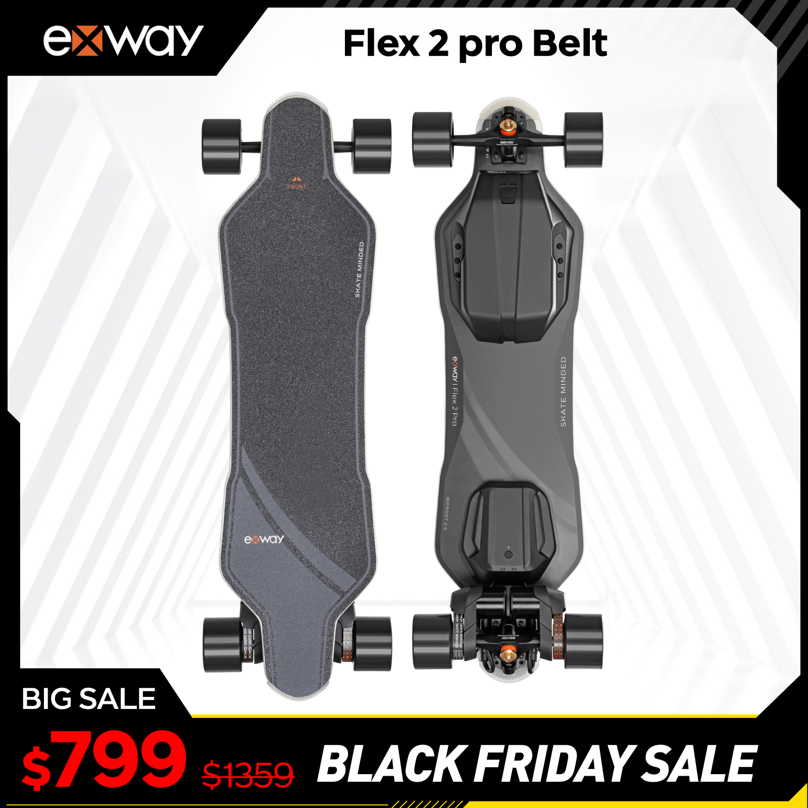 Exway Flex 2 Pro - Exway Electric Skateboard