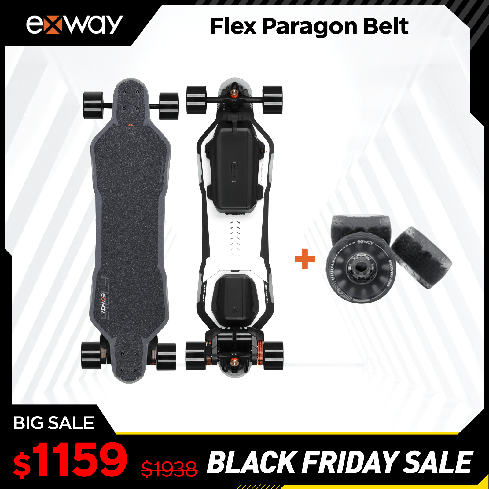 Exway Flex Paragon - Exway Electric Skateboard