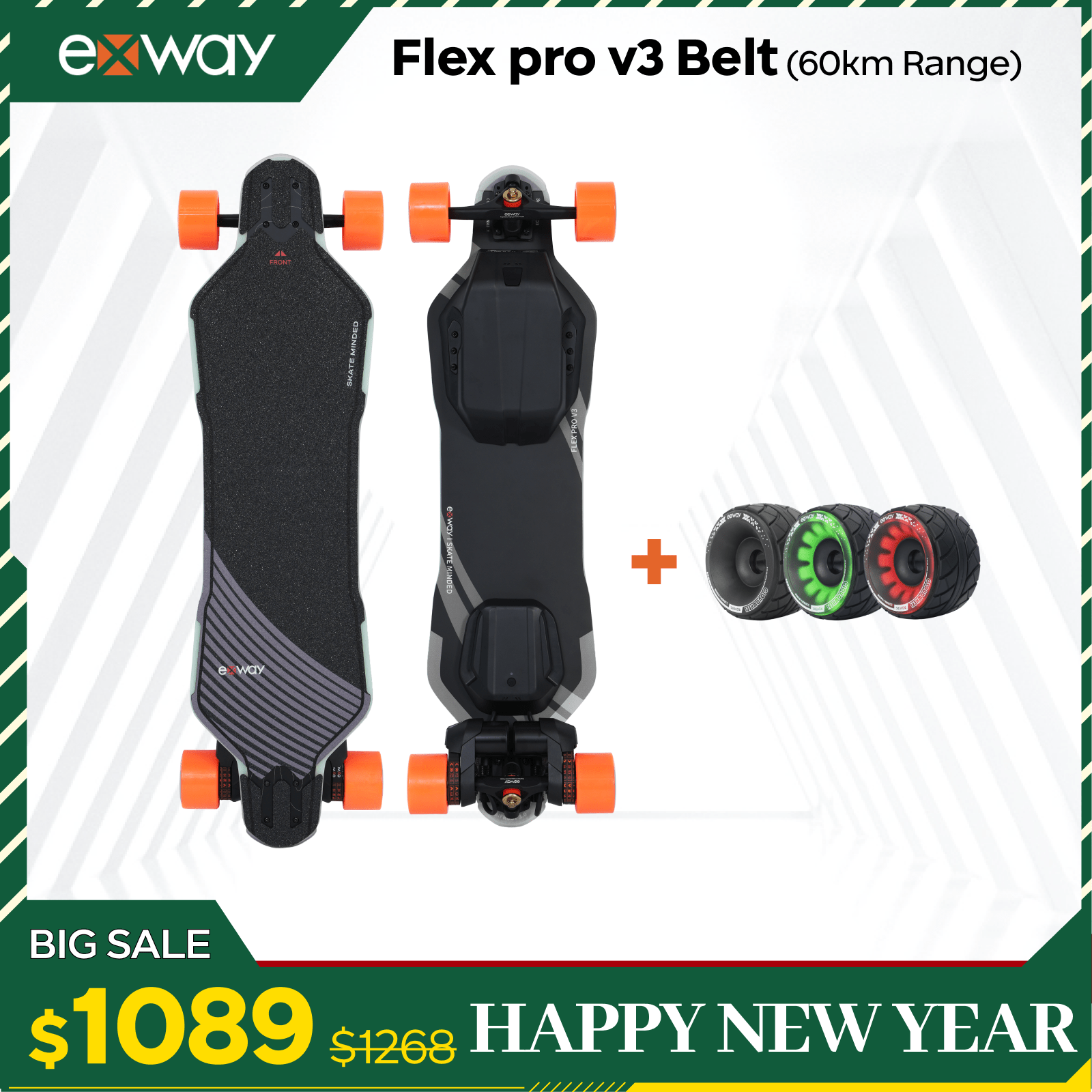Exway Flex Pro V3 - Exway Electric Skateboard