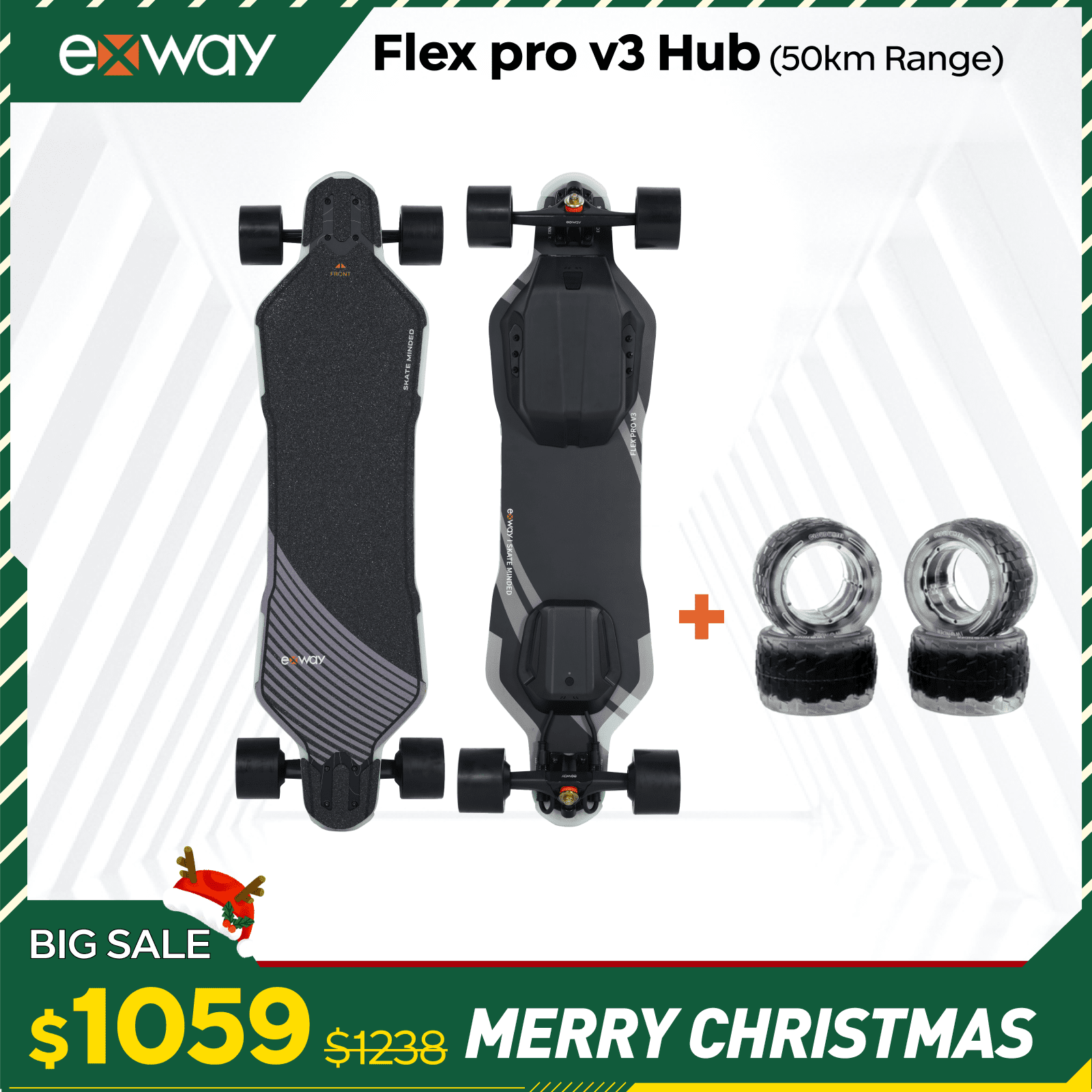 Exway Flex Pro V3 - Exway Electric Skateboard