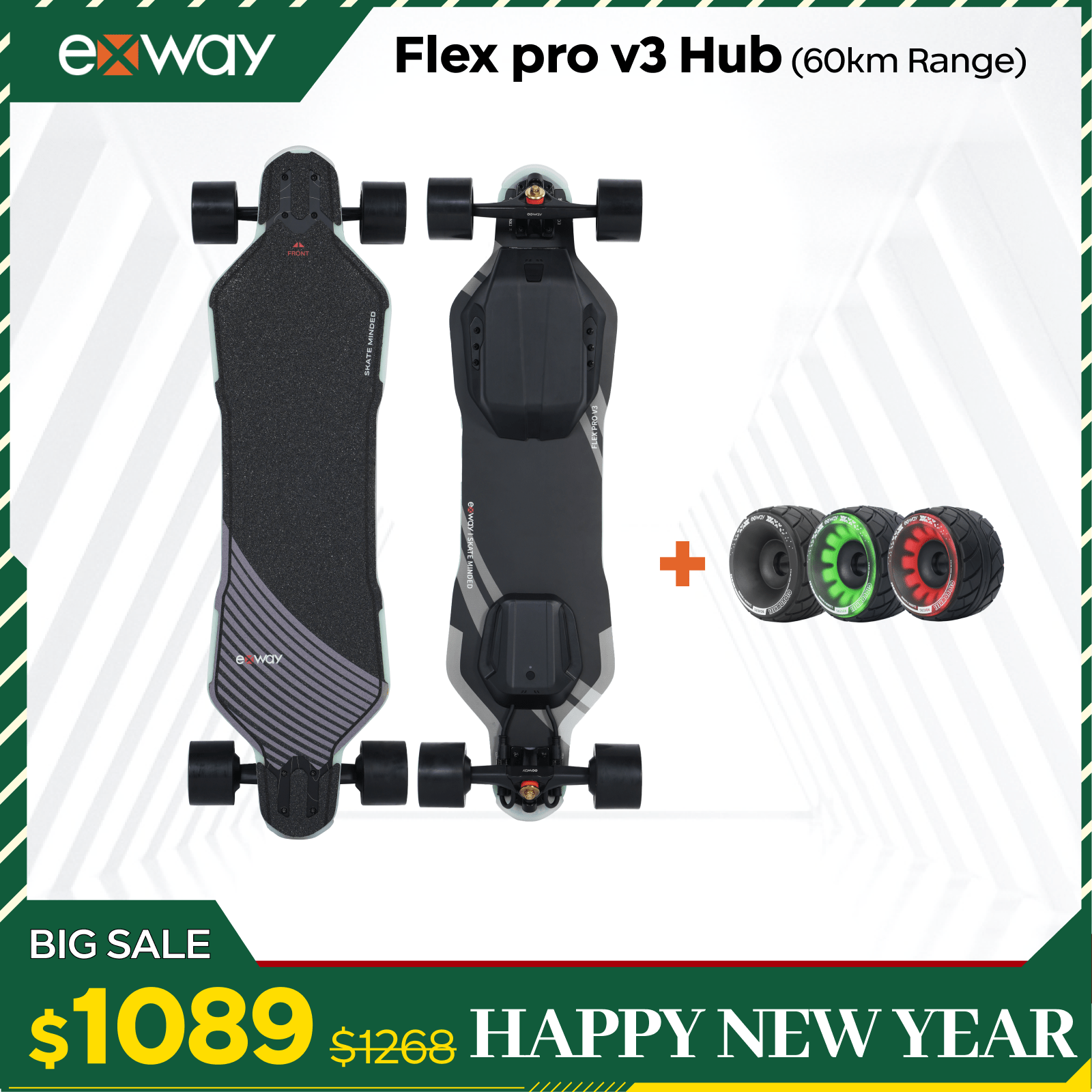 Exway Flex Pro V3 - Exway Electric Skateboard