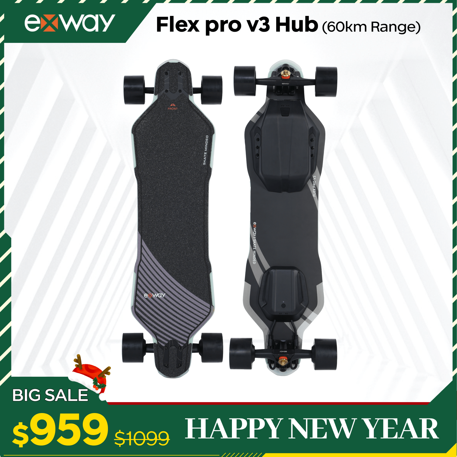 Exway Flex Pro V3 - Exway Electric Skateboard