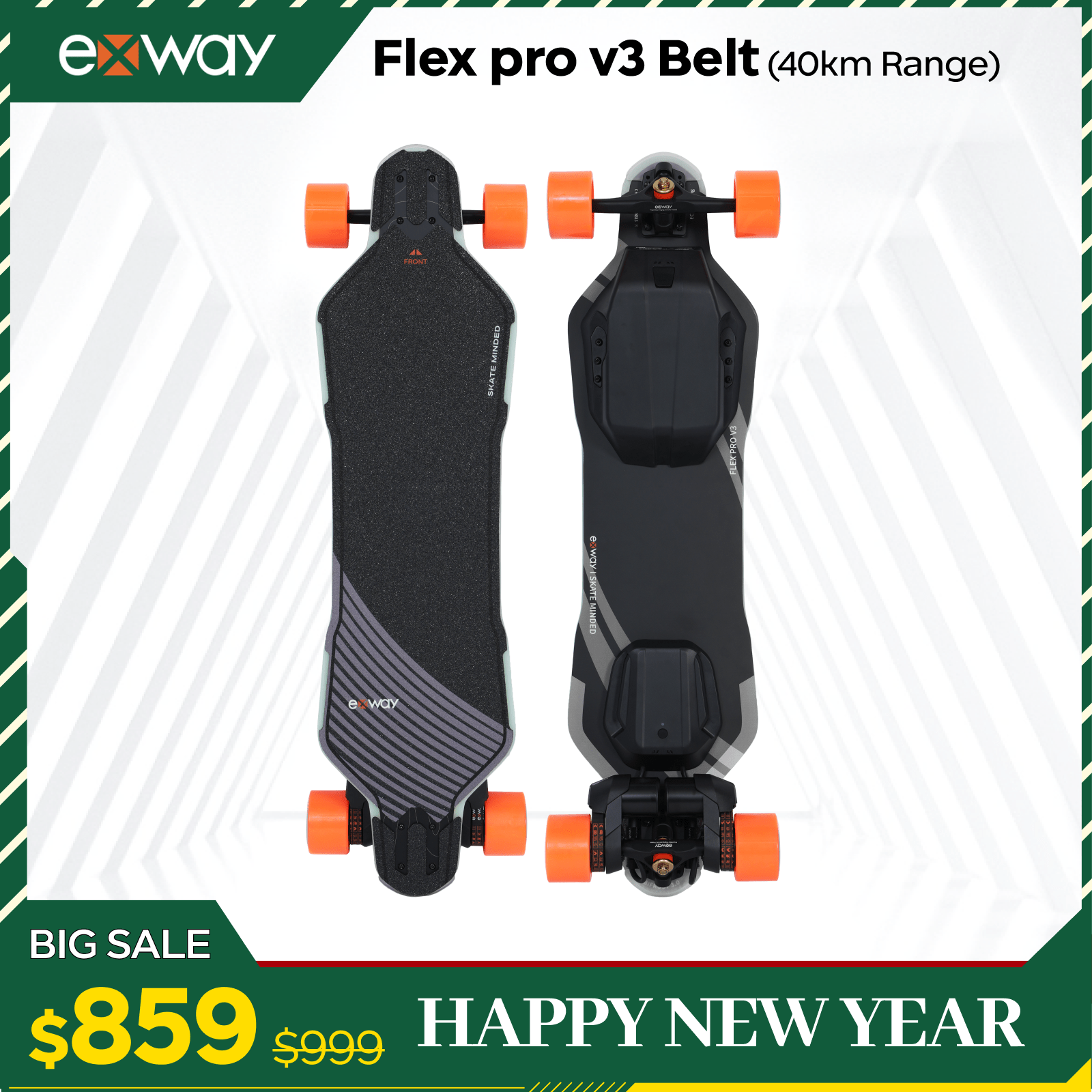 Exway Flex Pro V3 - Exway Electric Skateboard