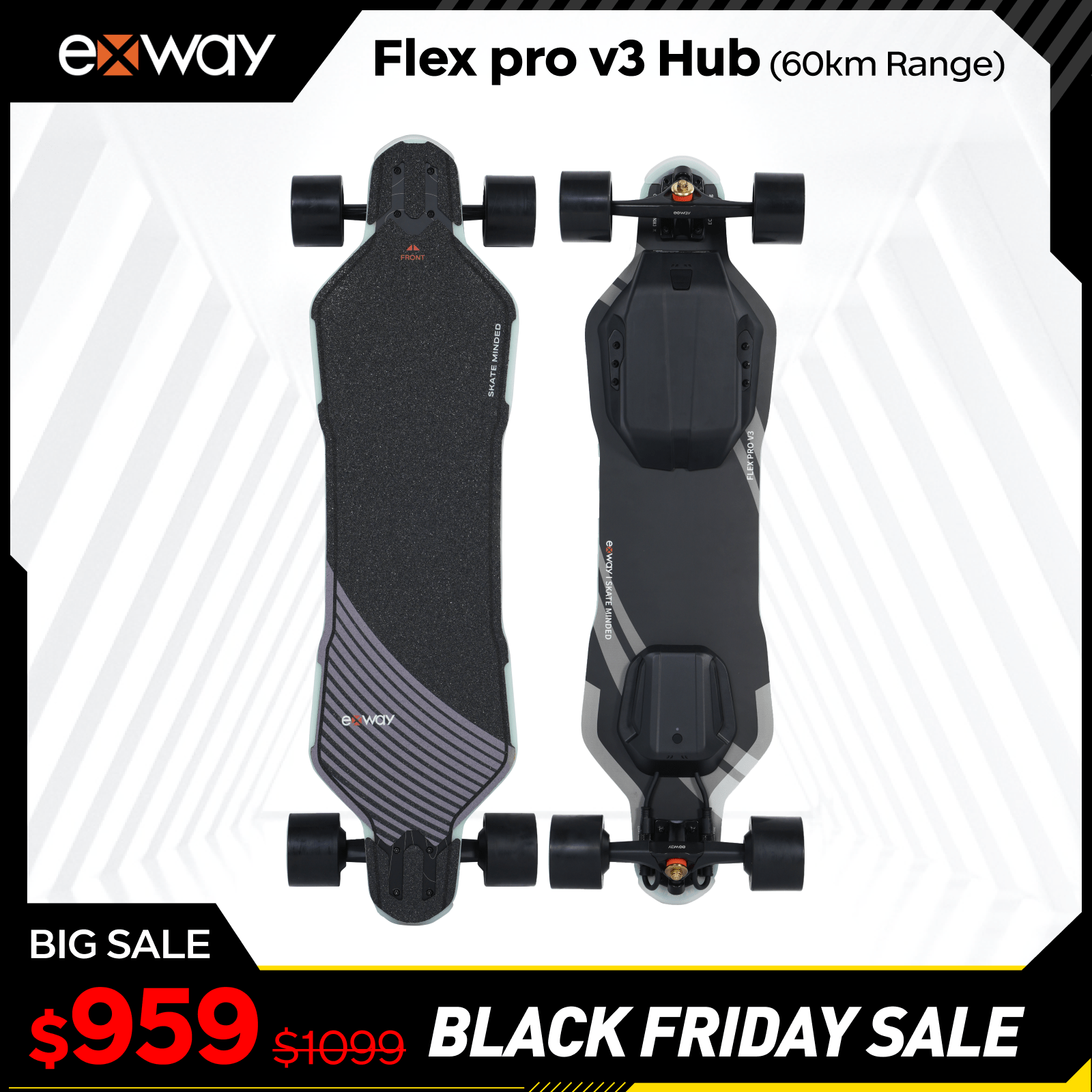 Exway Flex Pro V3 - Exway Electric Skateboard