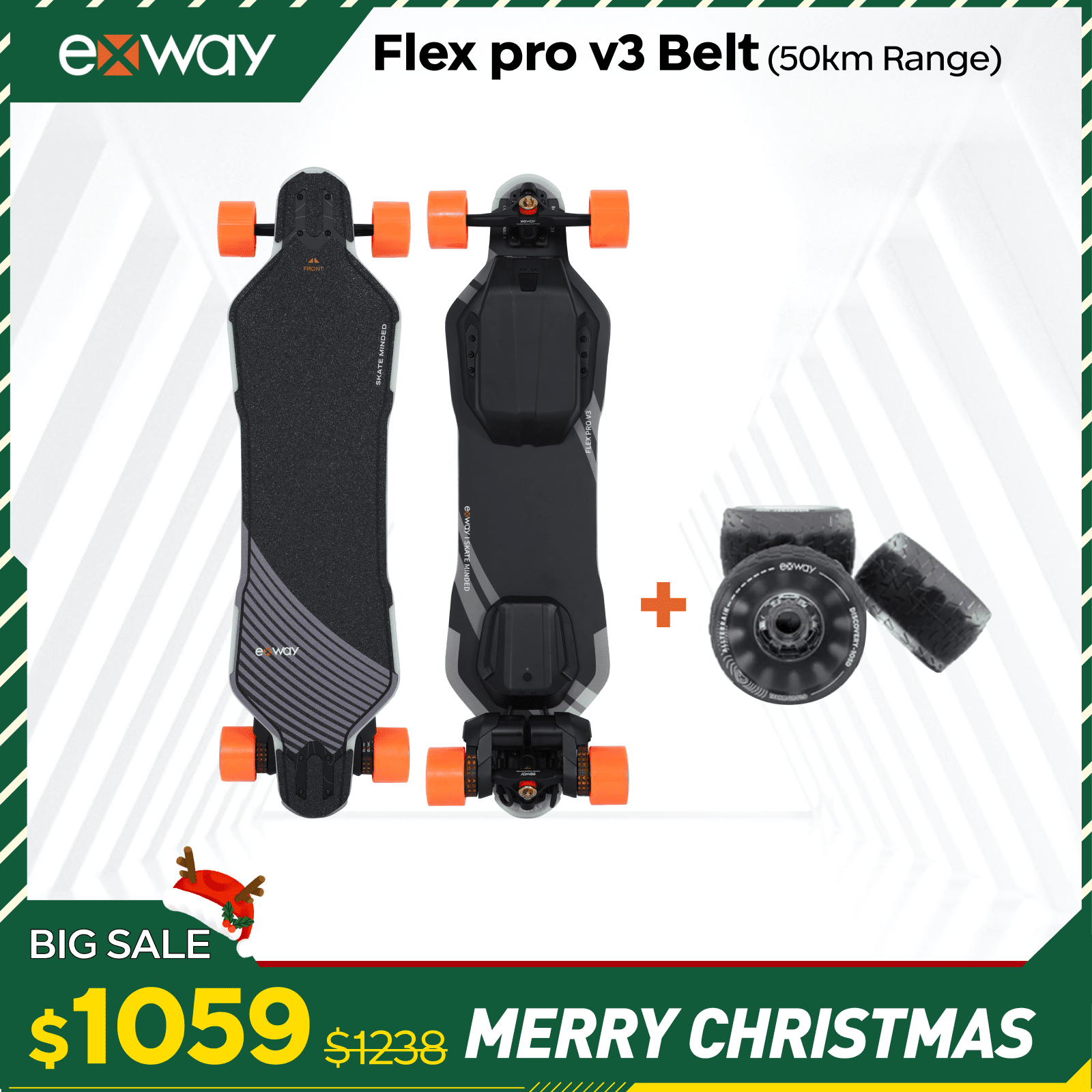 Exway Flex Pro V3 - Exway Electric Skateboard