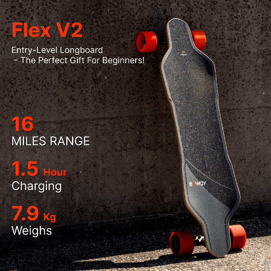 Exway Flex V2 Electric Skateboard - Exway Electric Skateboard