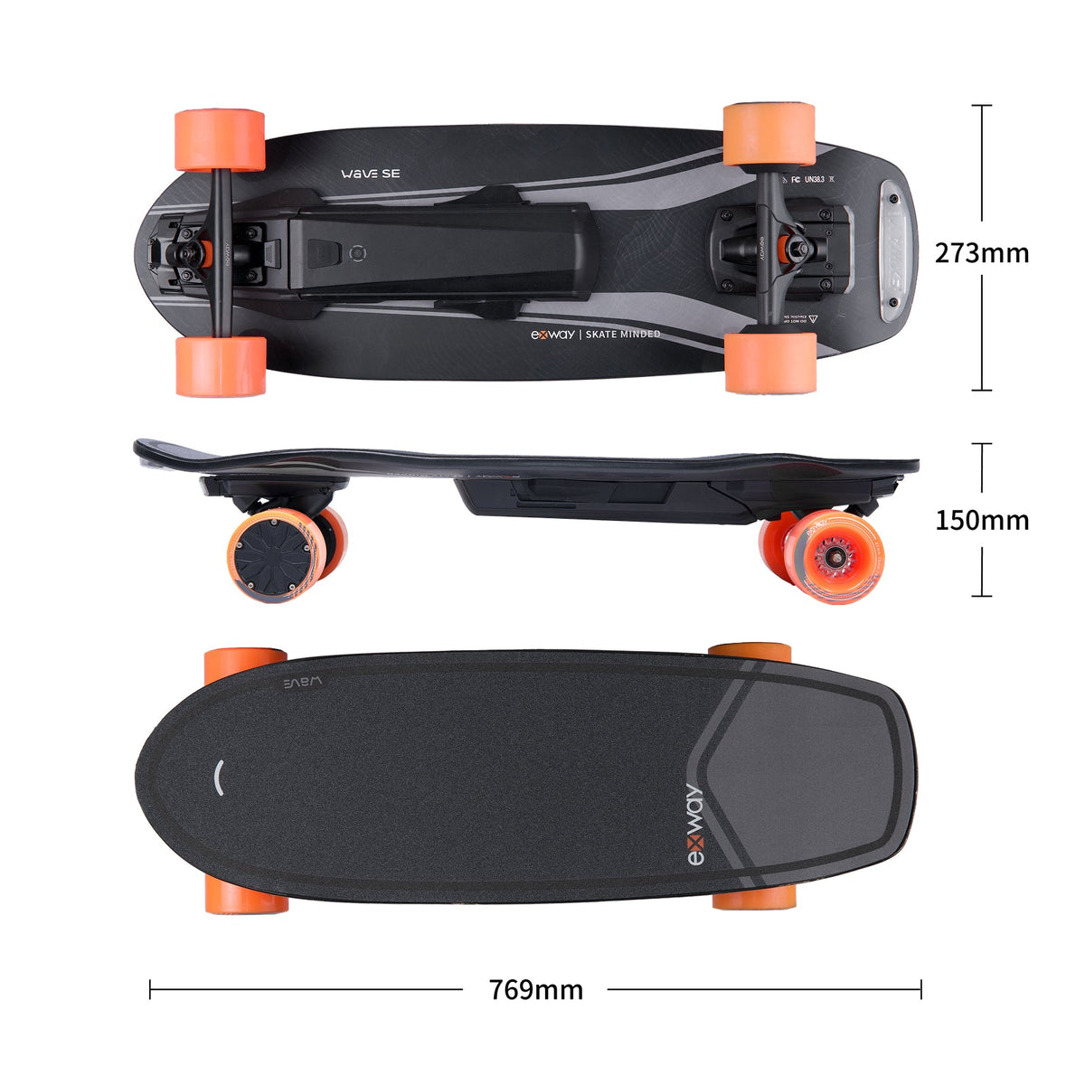 Exway Wave SE Hub (Pre-Order) - Exway Electric Skateboard