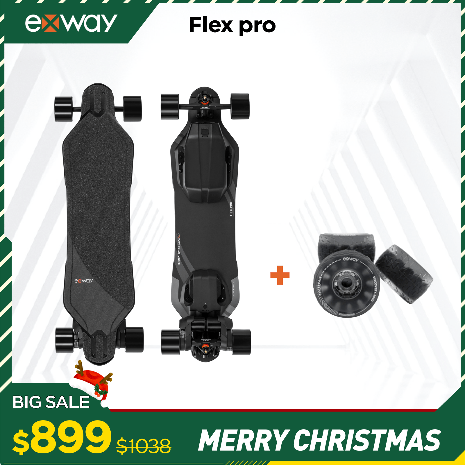 Flex Pro (Only for USA) - Exway Electric Skateboard
