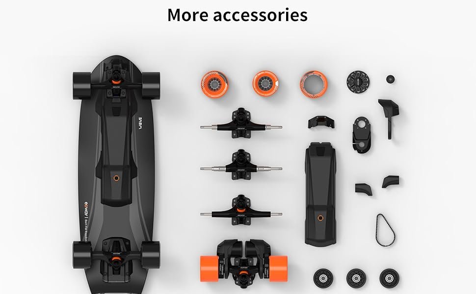 Accessorise your ride! - Exway Electric Skateboard