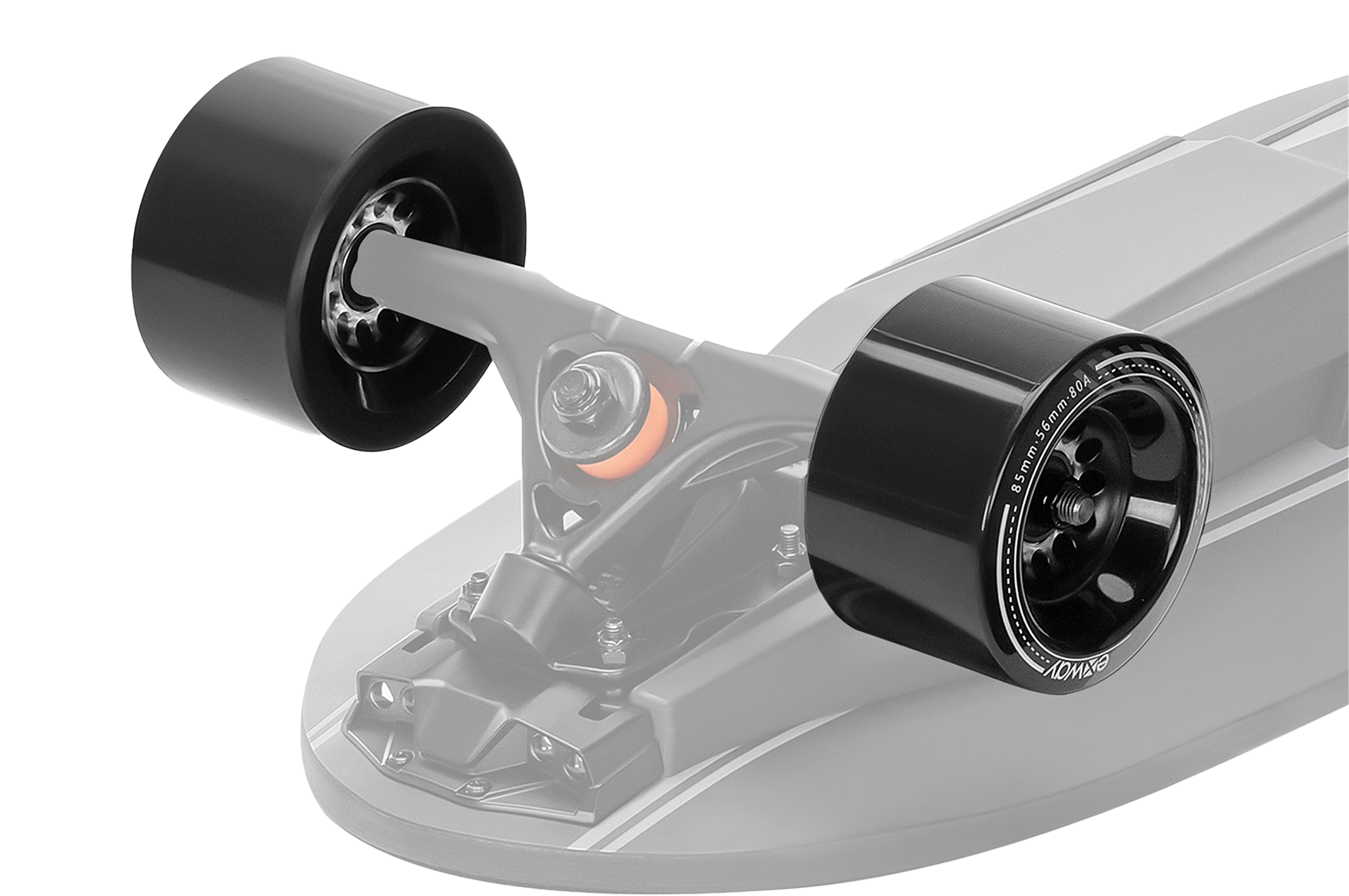 85mm Street Wheel (2nd - Gen) - Exway Electric Skateboard
