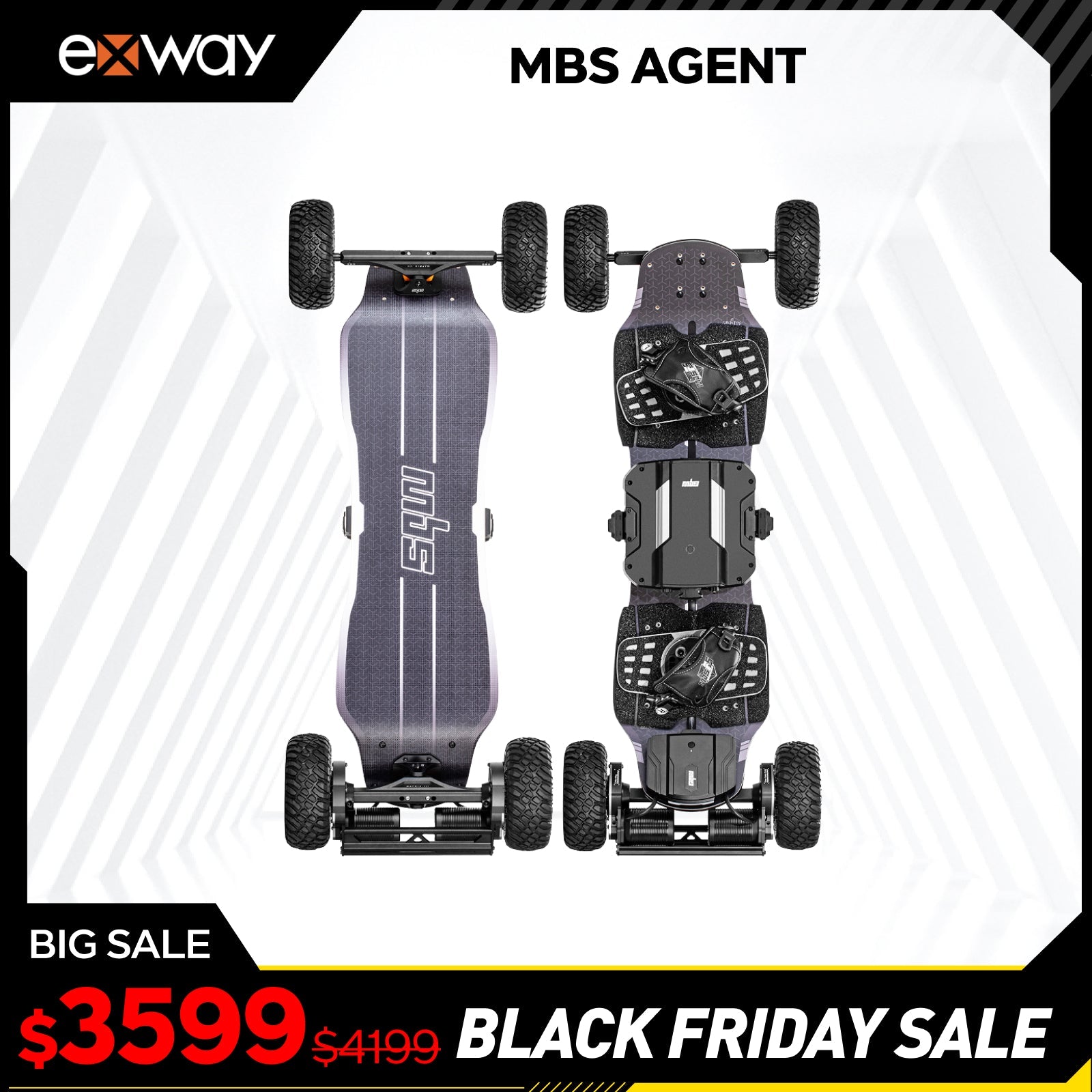 AGENT Explorer - Exway Electric Skateboard