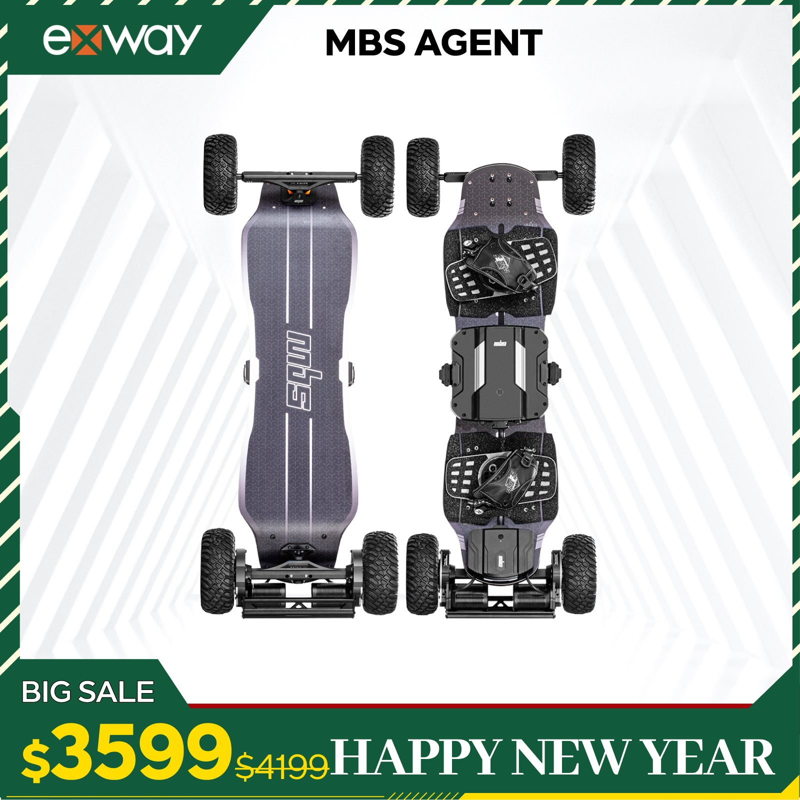 AGENT Explorer - Exway Electric Skateboard