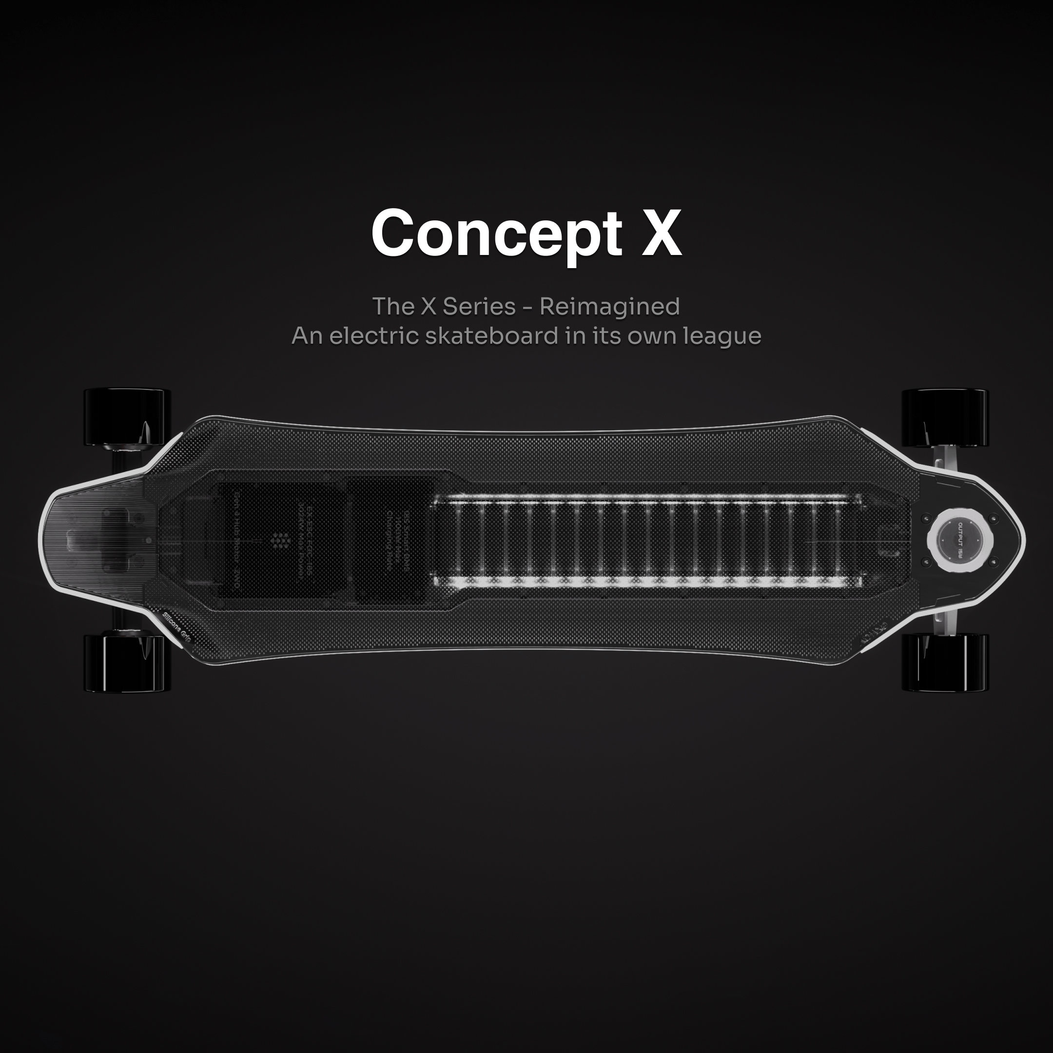 Concept X (Pre - Order) - Exway Electric Skateboard