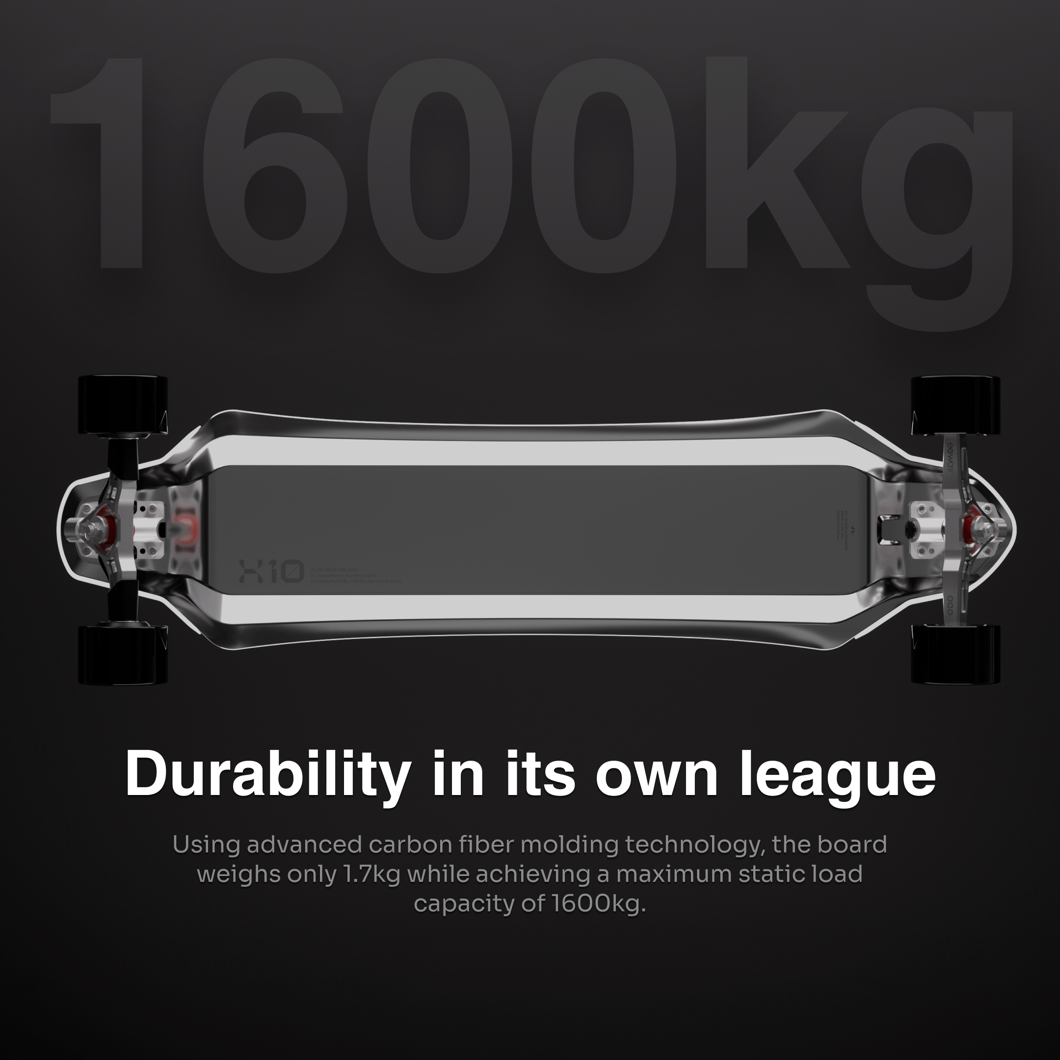 Concept X (Pre - Order) - Exway Electric Skateboard