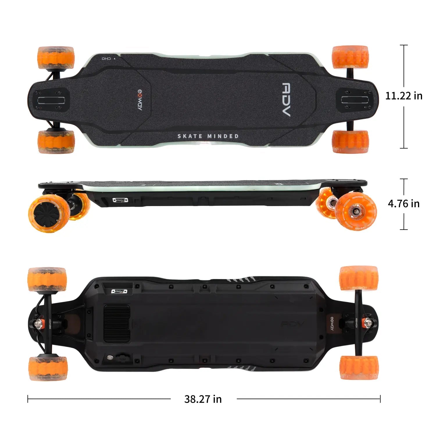 Exway ADV Hub (Pre-Order) - Exway Electric Skateboard