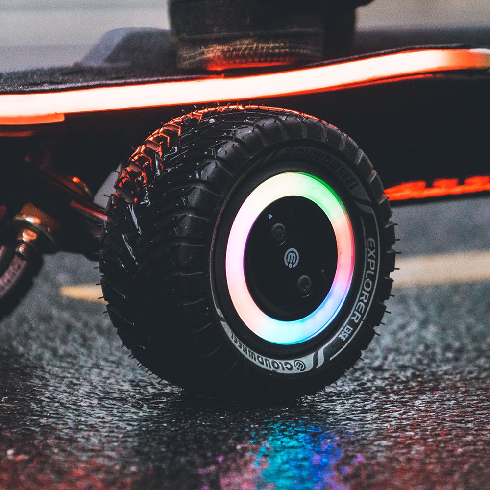 EXWAY * CLOUDWHEEL Explorer 135mm Urban All Terrain Off Road Electric Skateboard Wheels - Exway Electric Skateboard