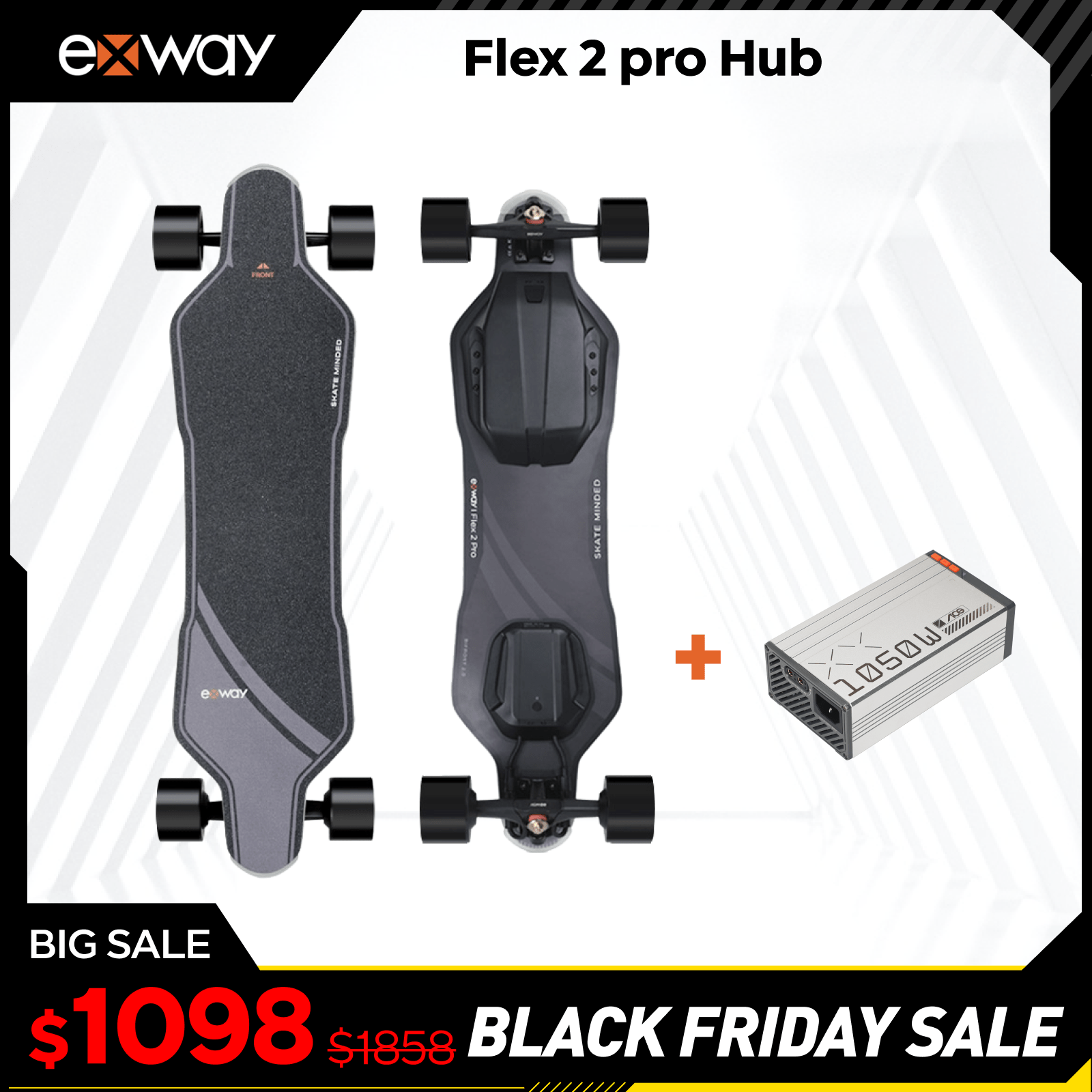 Exway Flex 2 Pro - Exway Electric Skateboard