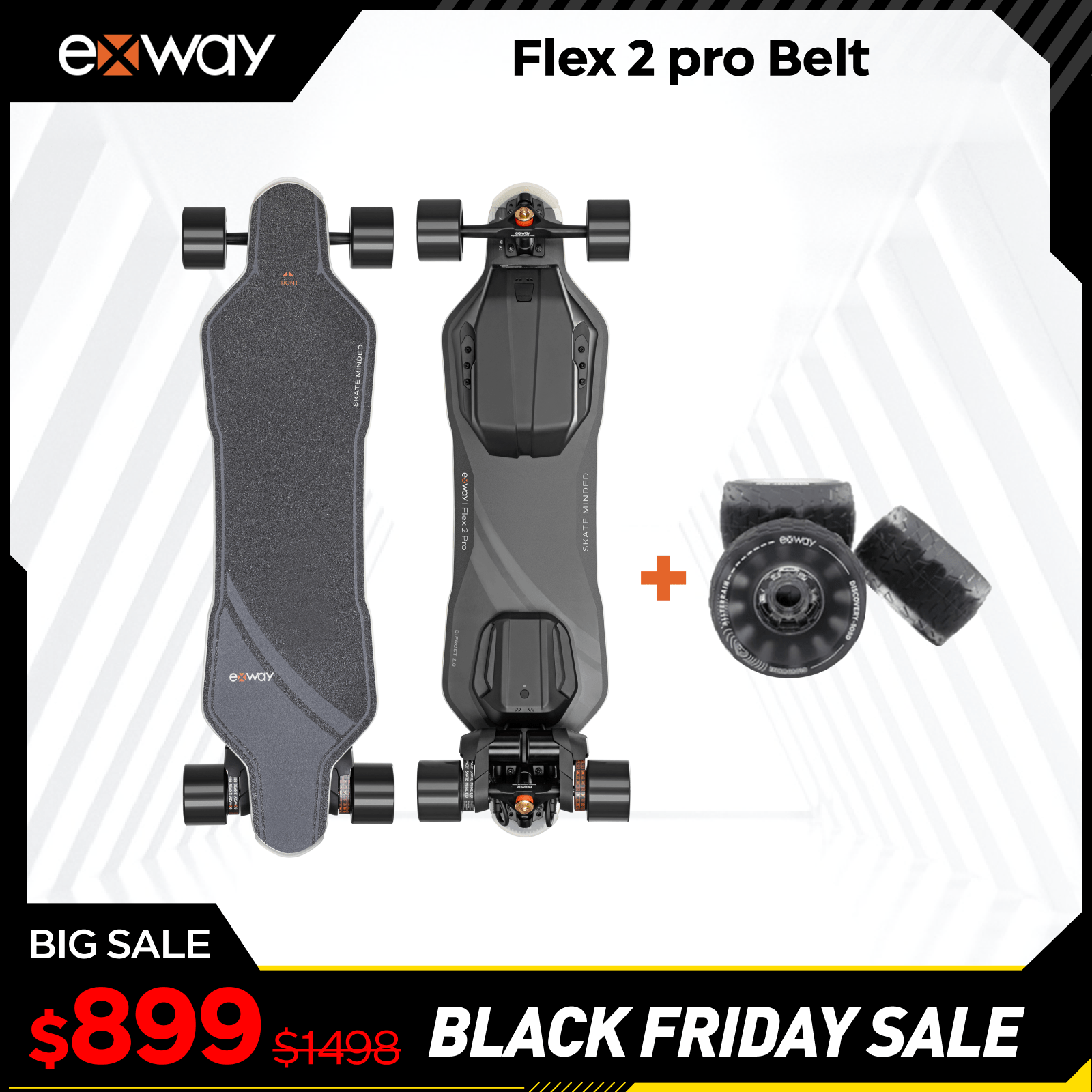 Exway Flex 2 Pro - Exway Electric Skateboard