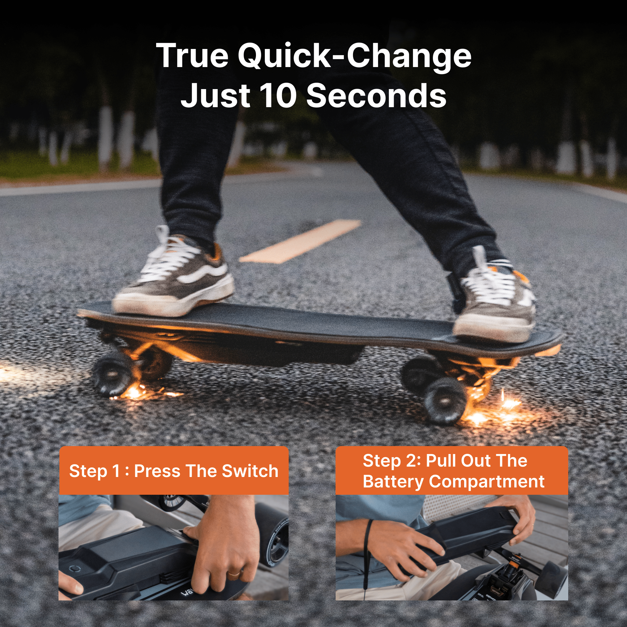 Exway Wave Hub Electric Skateboard - Exway Electric Skateboard