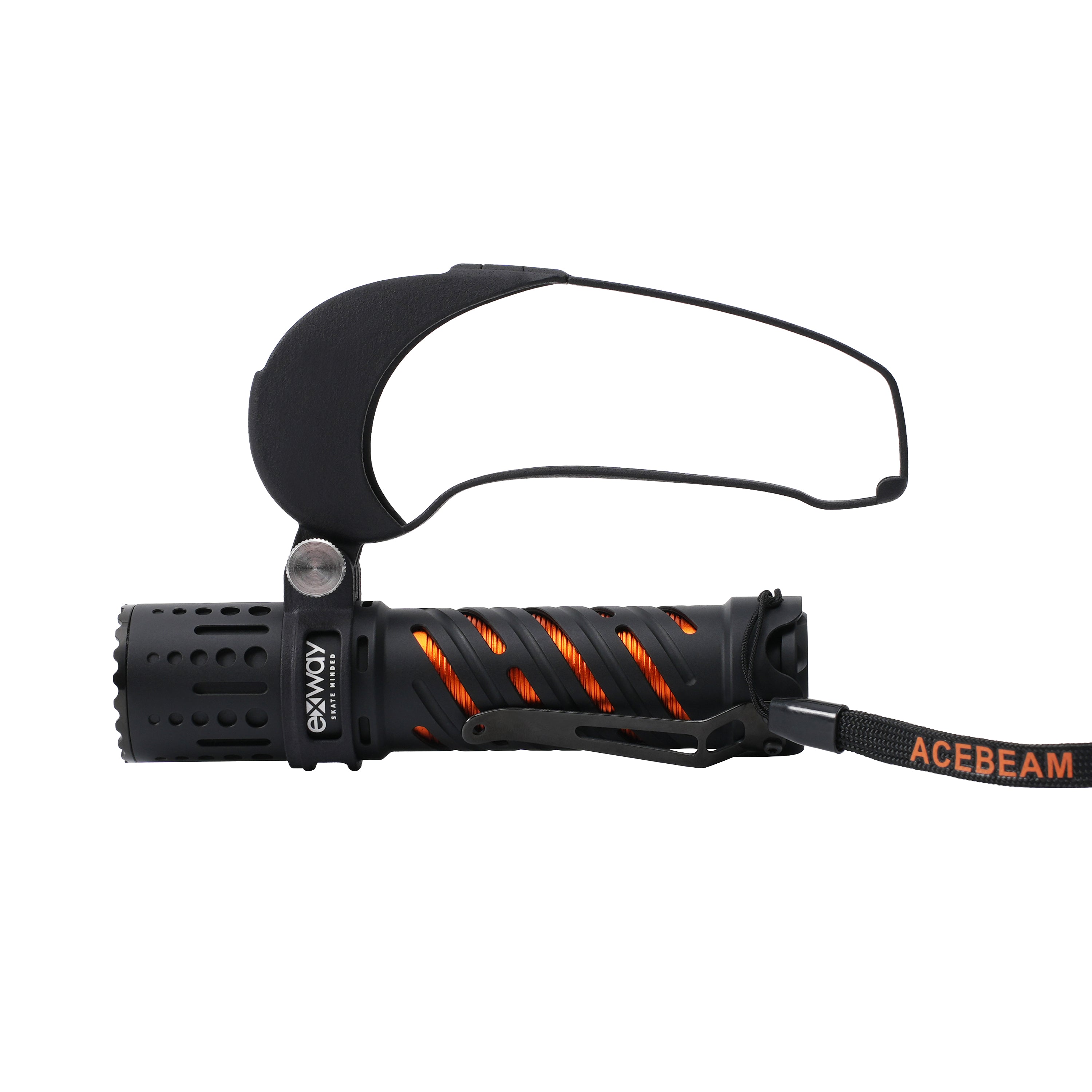 Exway×Acebeam E70 - AL Remote Flashlight Mount - Exway Electric Skateboard