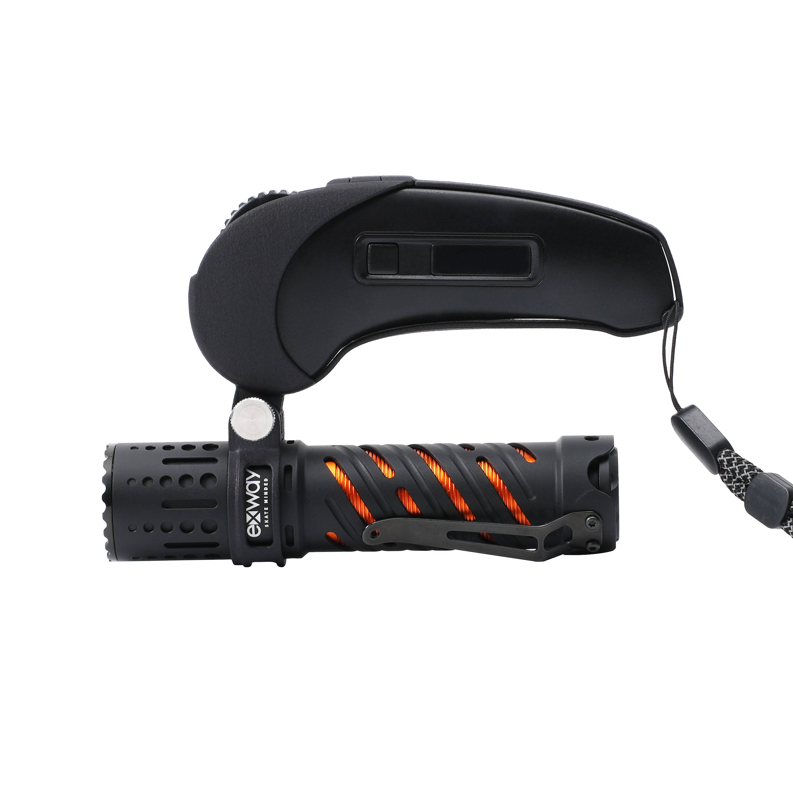 Exway×Acebeam E70 - AL Remote Flashlight Mount - Exway Electric Skateboard
