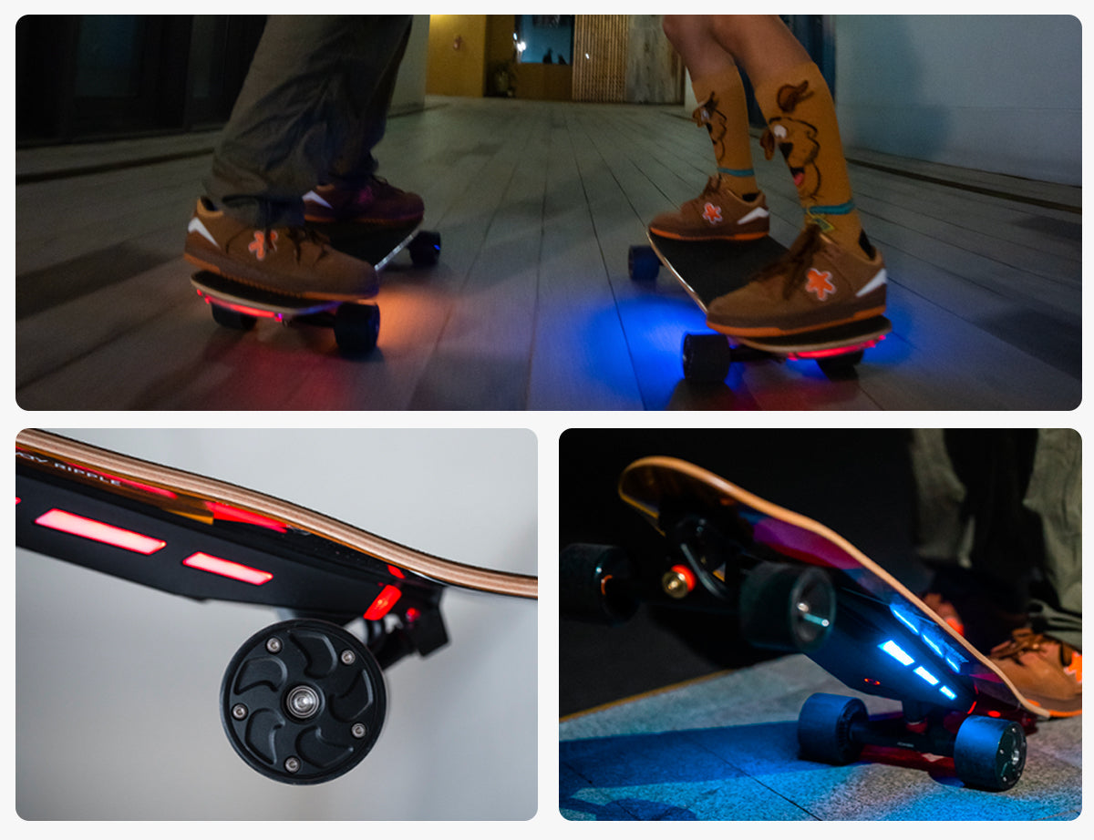 Exway Ripple 電動スケートボード（軽量・コンパクト） Exway Ripple Electric Skateboard丨Effortless Ride, Max. Fun 丨Only