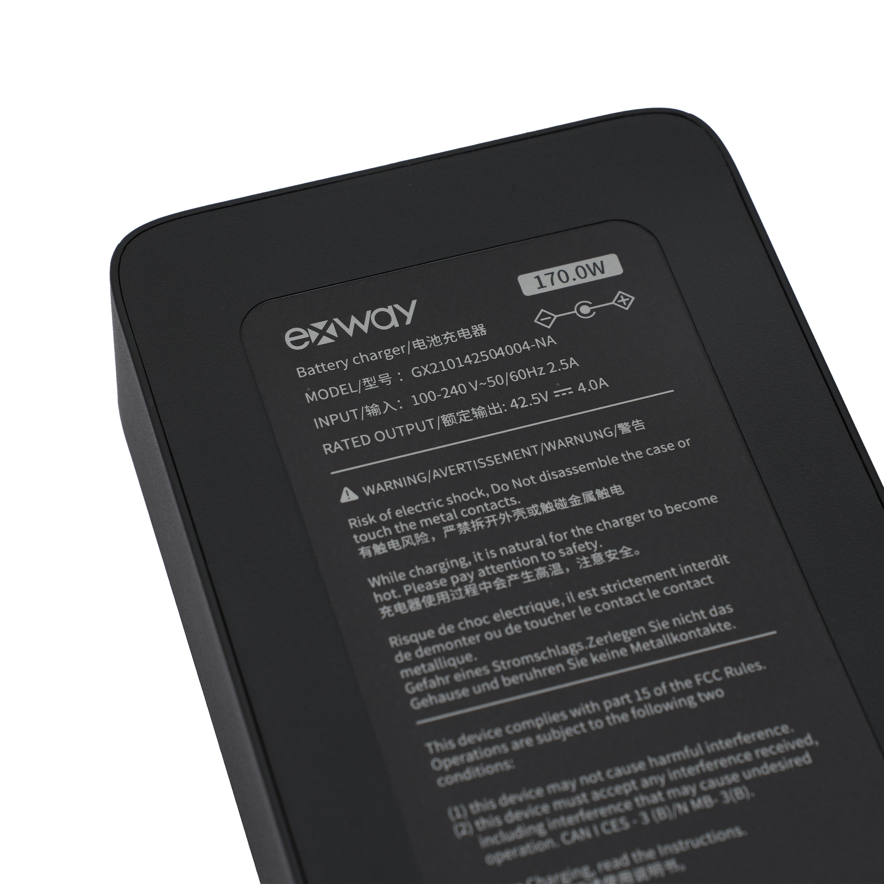 Wave/Ripple 170W GaN Charger - Exway Electric Skateboard